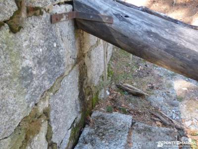 Calzada Romana - Fuenfría-Cercedilla; patones pueblo viajes en grupos monasterio rascafria puente e